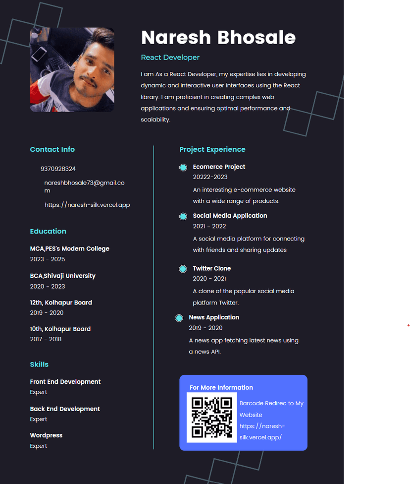 resume